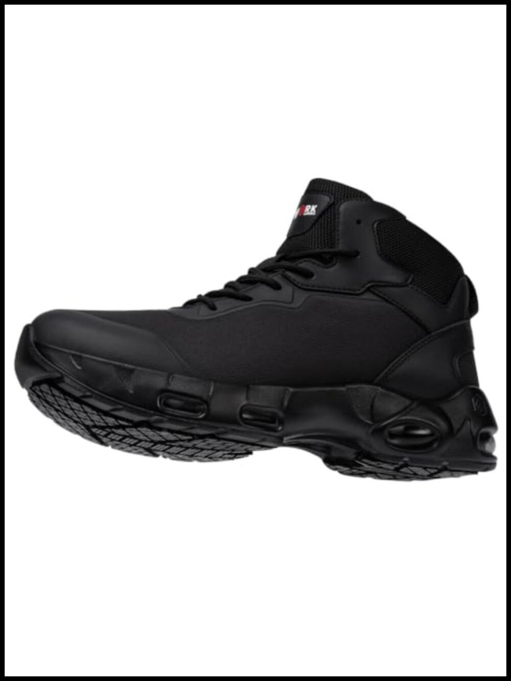 LARNMERN Men's Non-Slip Waterproof Work Boots High-Top Lace-Up